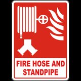 Fire Hose and Standpipe Sign